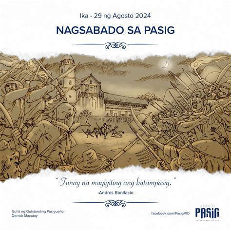 nagsabado sa pasig|ANG NAGSABADO SA PASIG AT ANG HAMON NG .